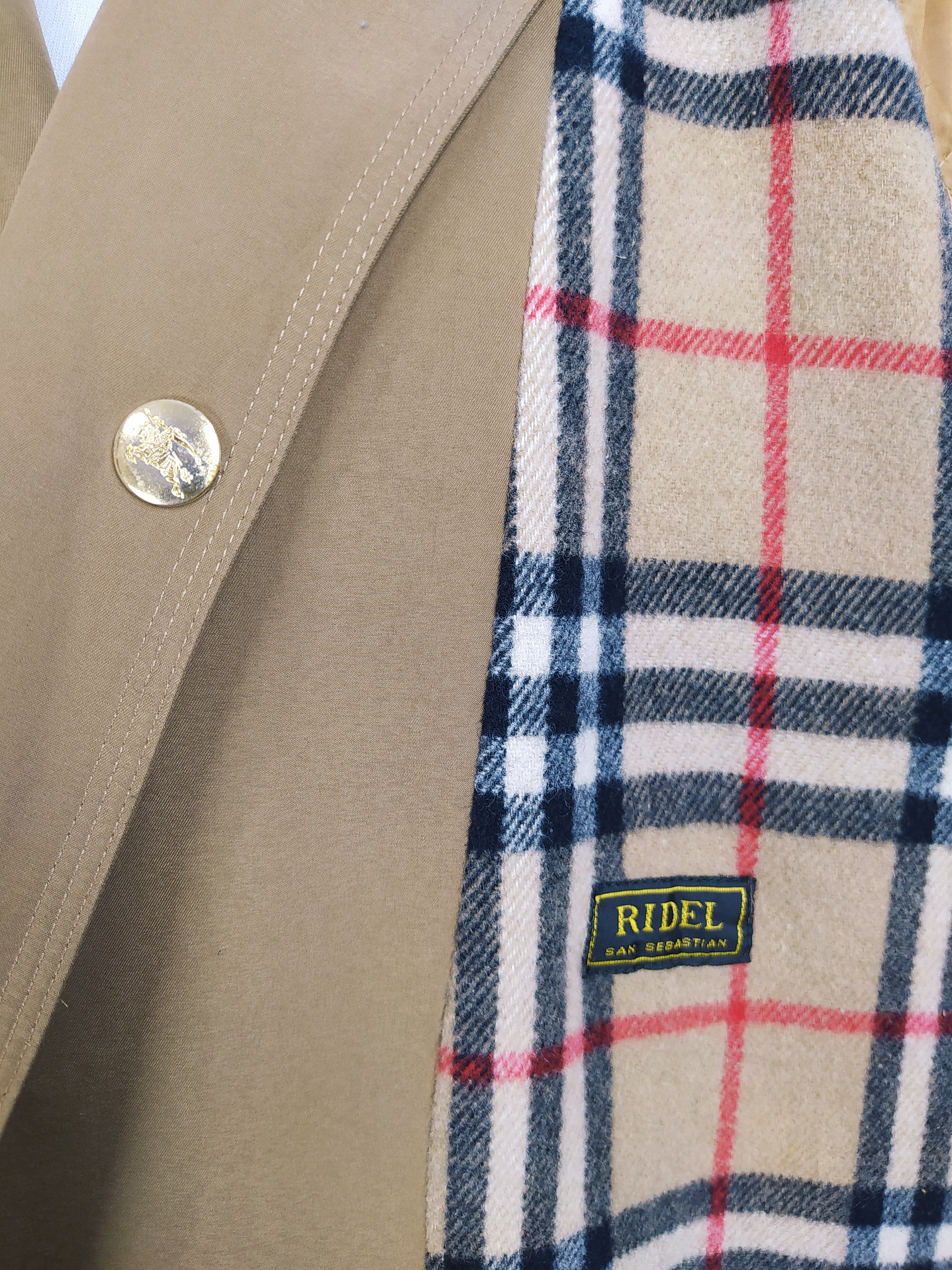 Burberry Trench Coat Mujer Talla LXL 13