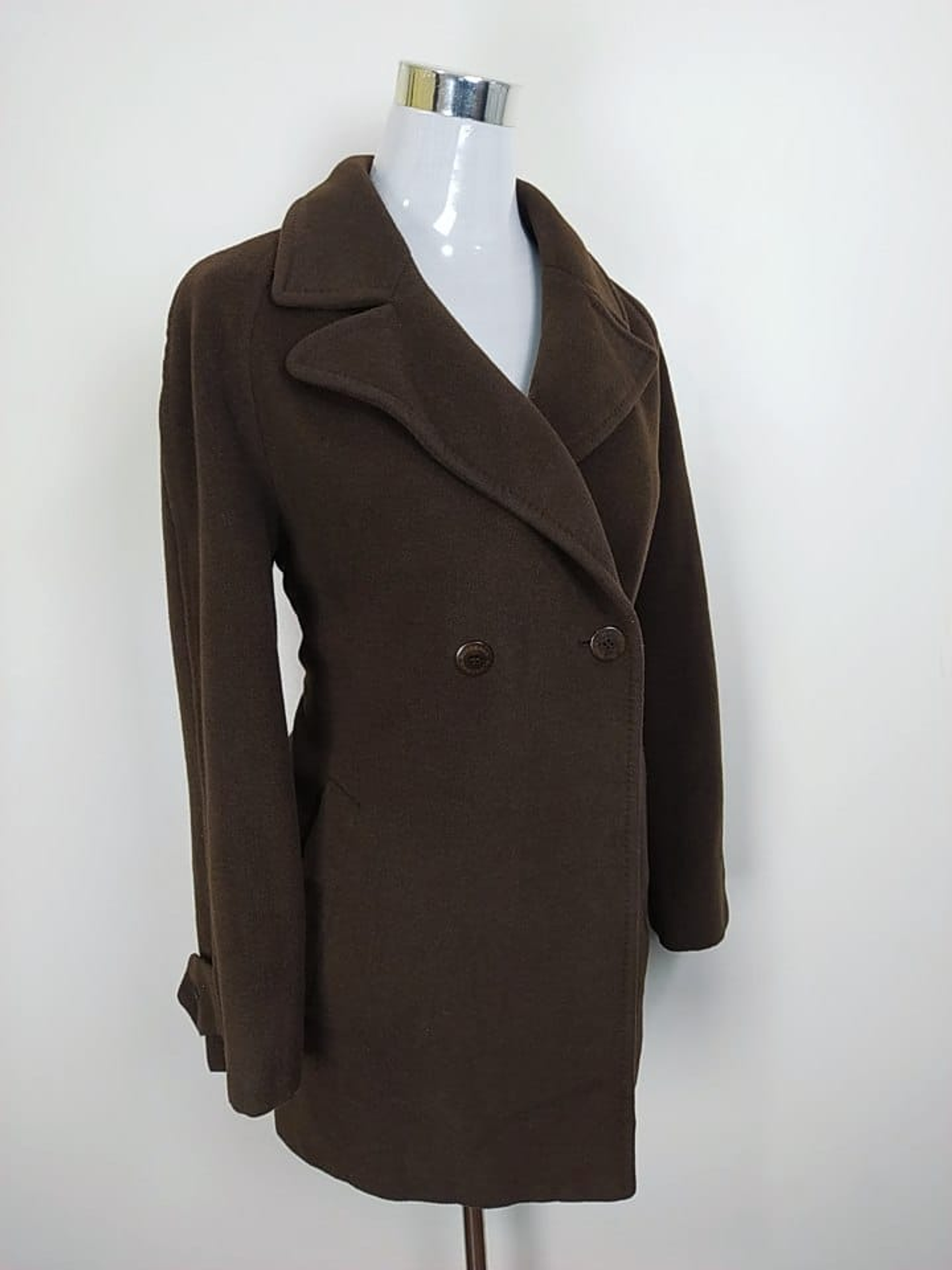 Abrigo lana y angora Burberry mujer lujo TALLA ML 3