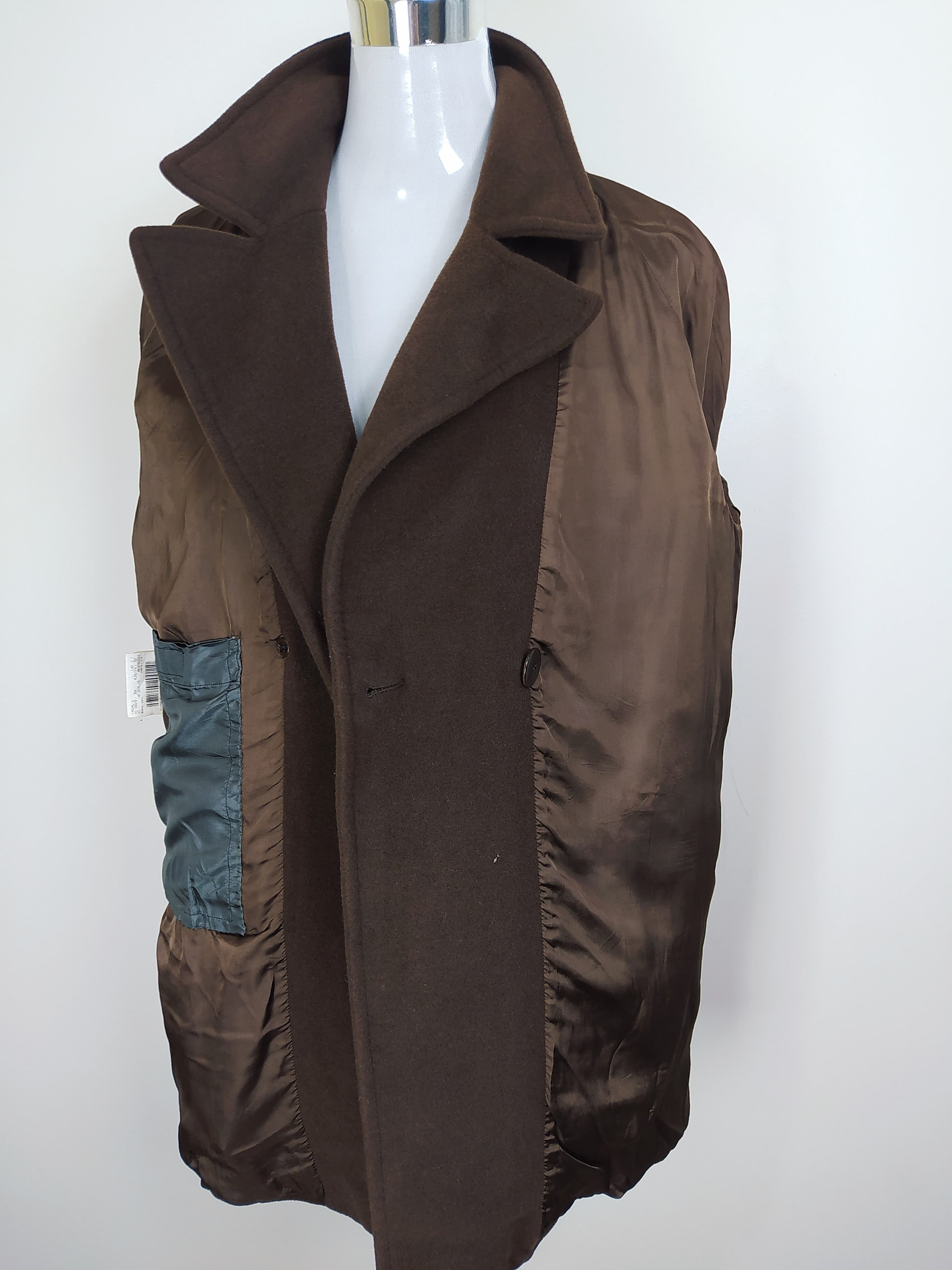 Abrigo lana y angora Burberry mujer lujo TALLA ML 8