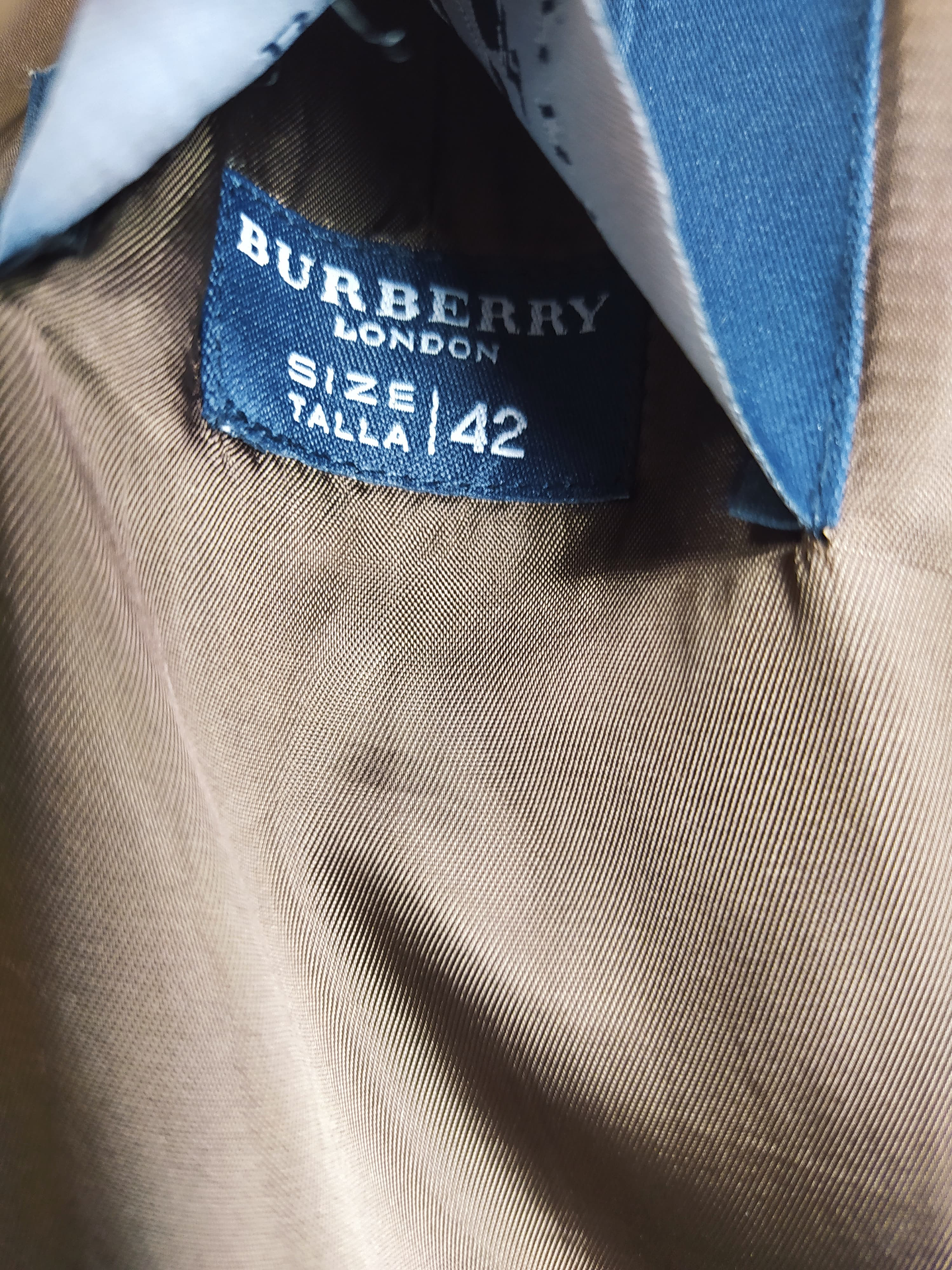 Abrigo lana y angora Burberry mujer lujo TALLA ML 6