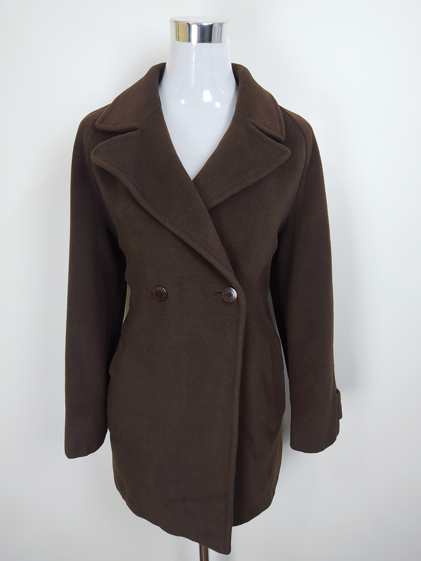 Abrigo lana y angora Burberry mujer lujo TALLA ML 1