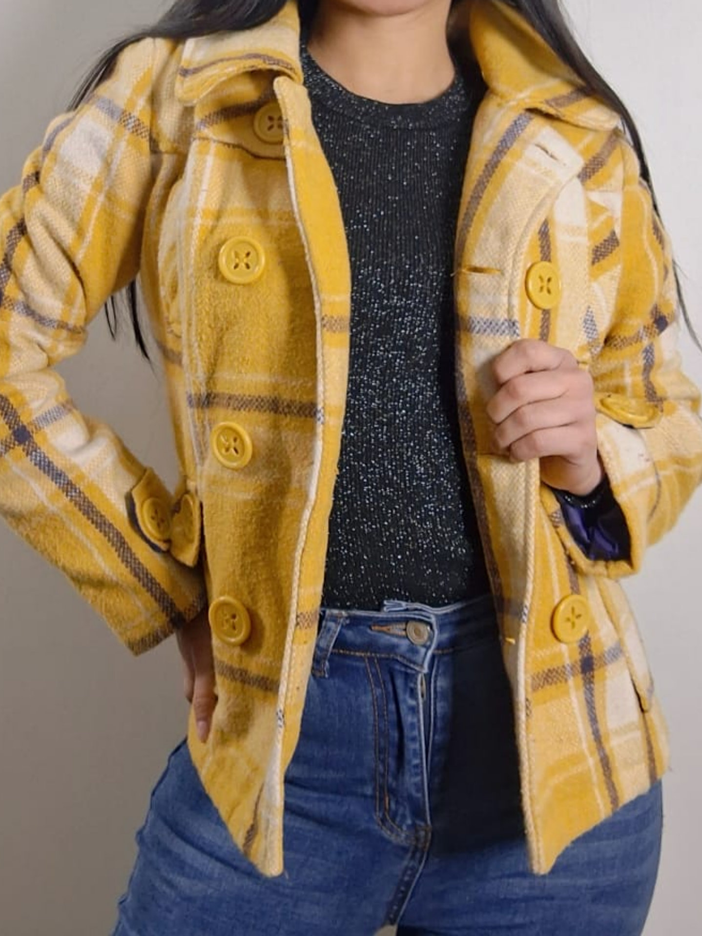 Talla S. RUE 21 hermoso abrigo chaqueta AM734 3