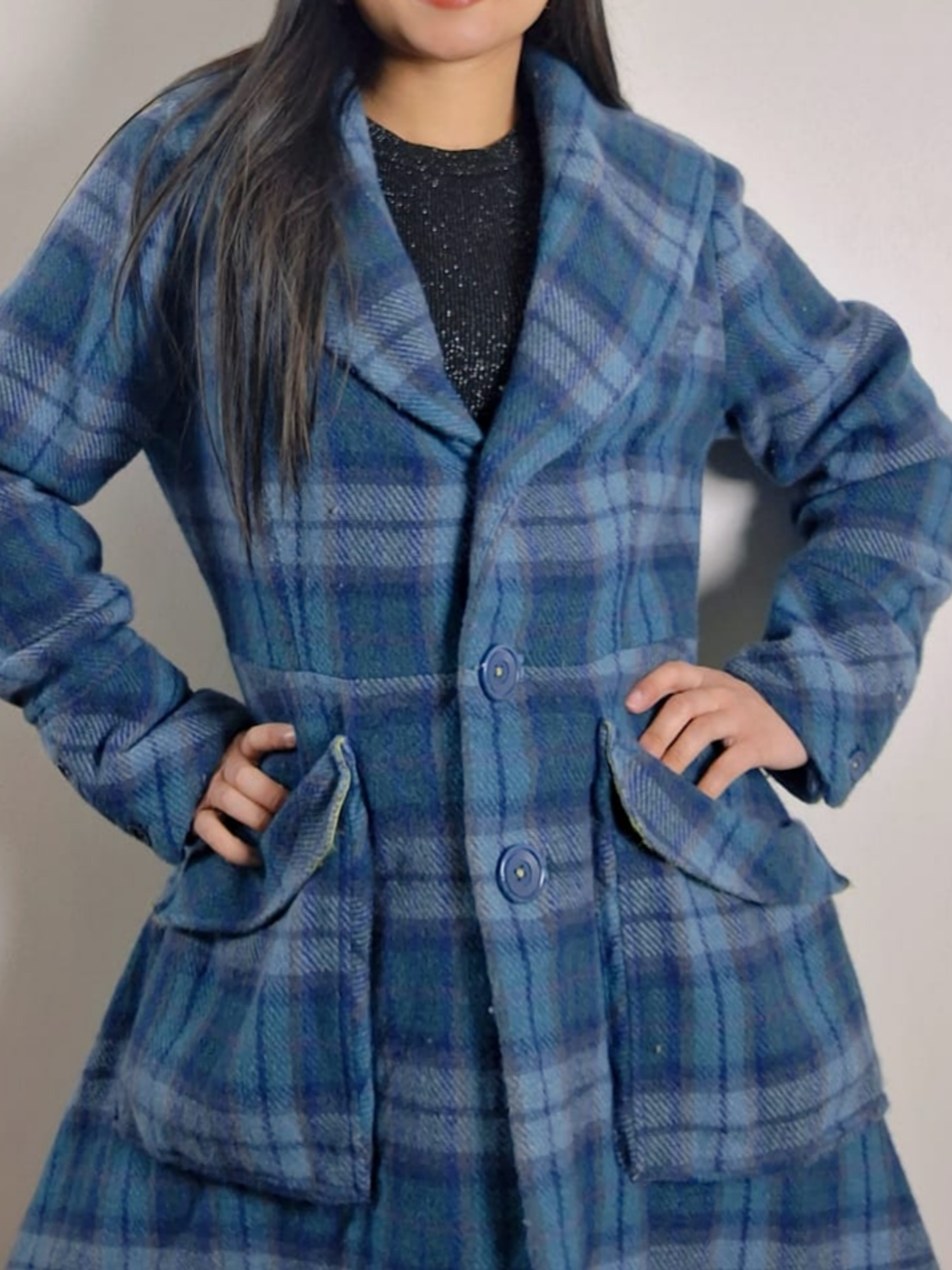 Talla M Sundance Hermoso abrigo lana AM732 2