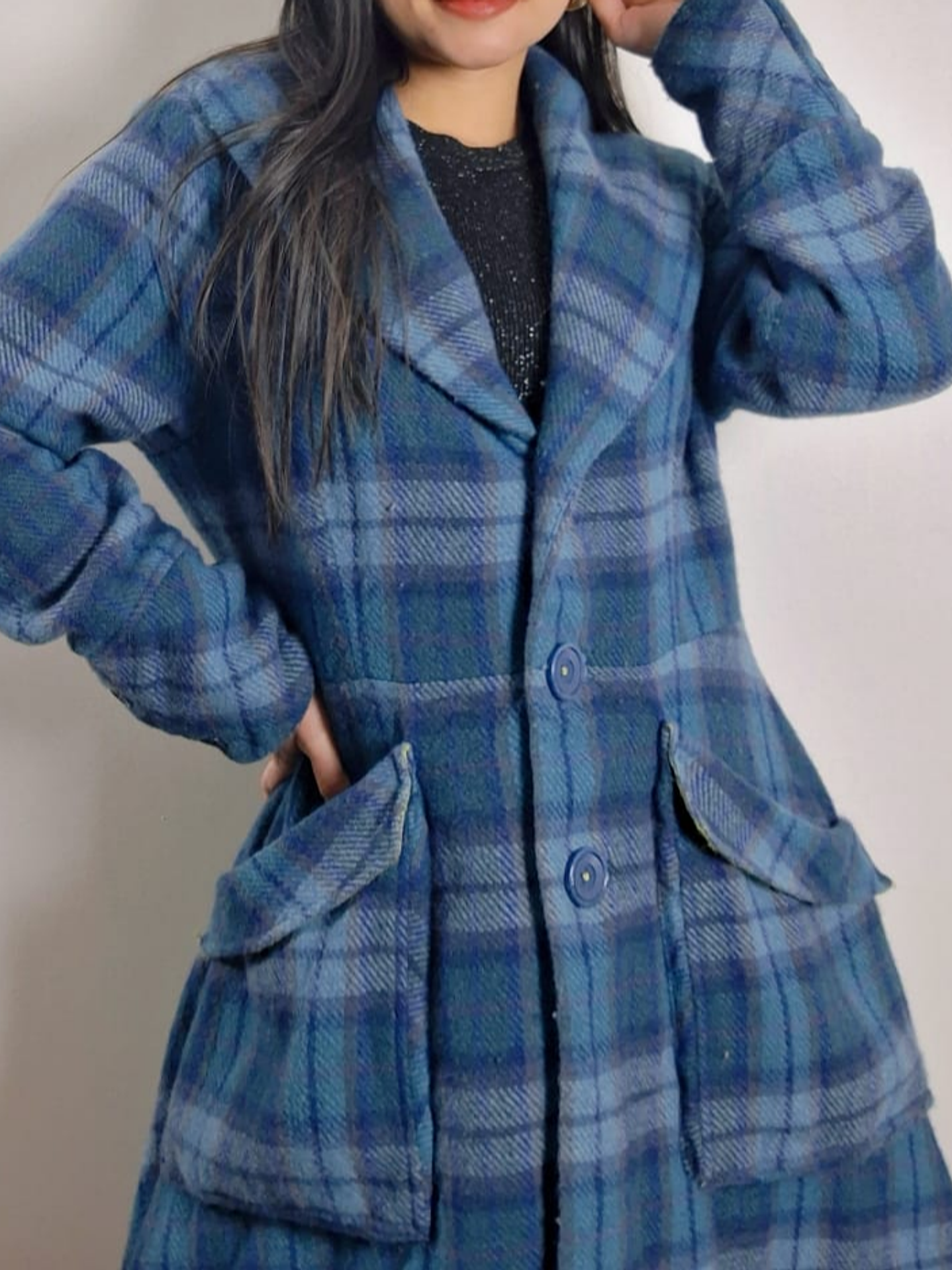 Talla M Sundance Hermoso abrigo lana AM732 3