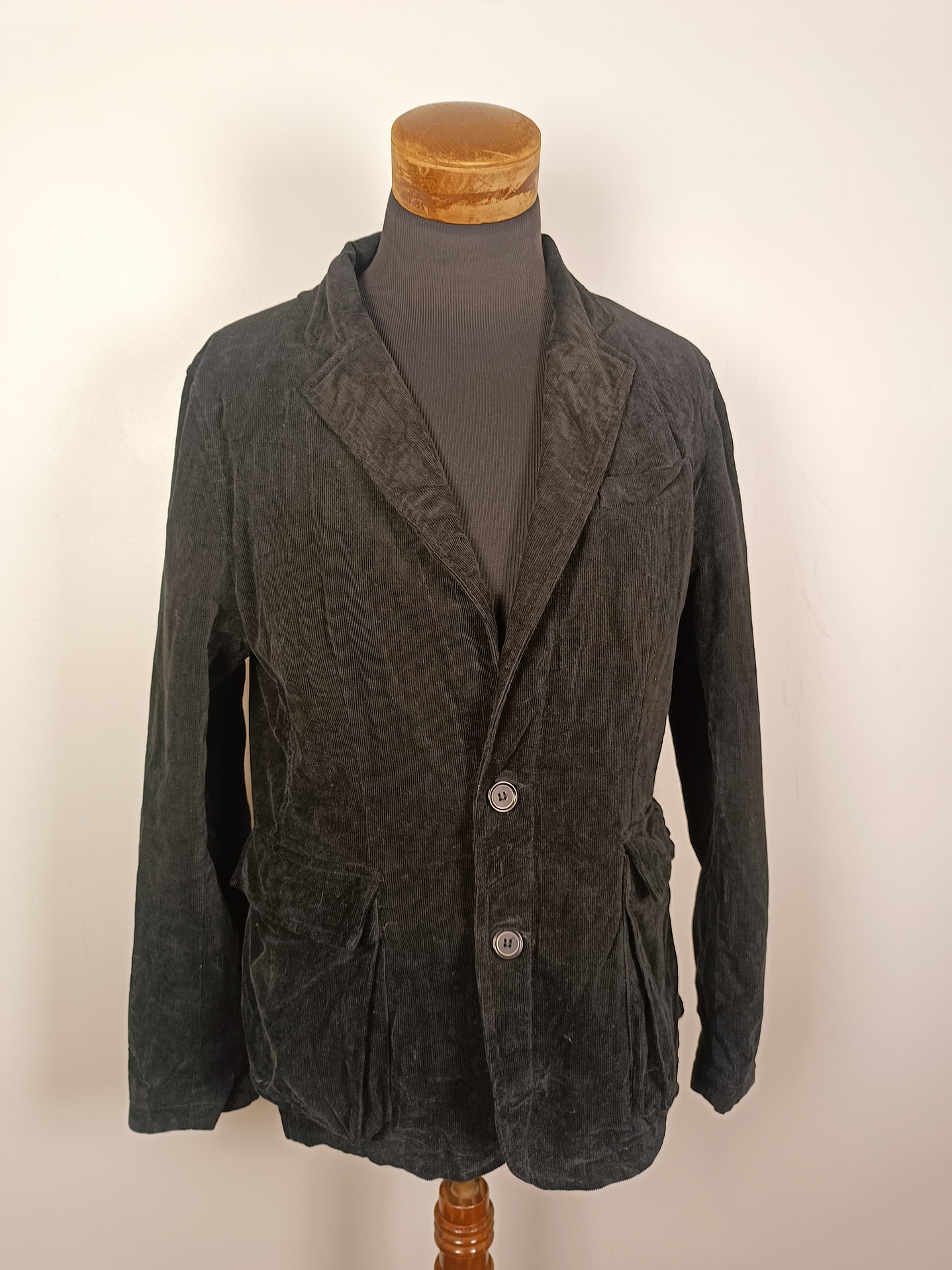 Chaqueta Blazer cotelé hombre ZARA TALLA ML A847 2