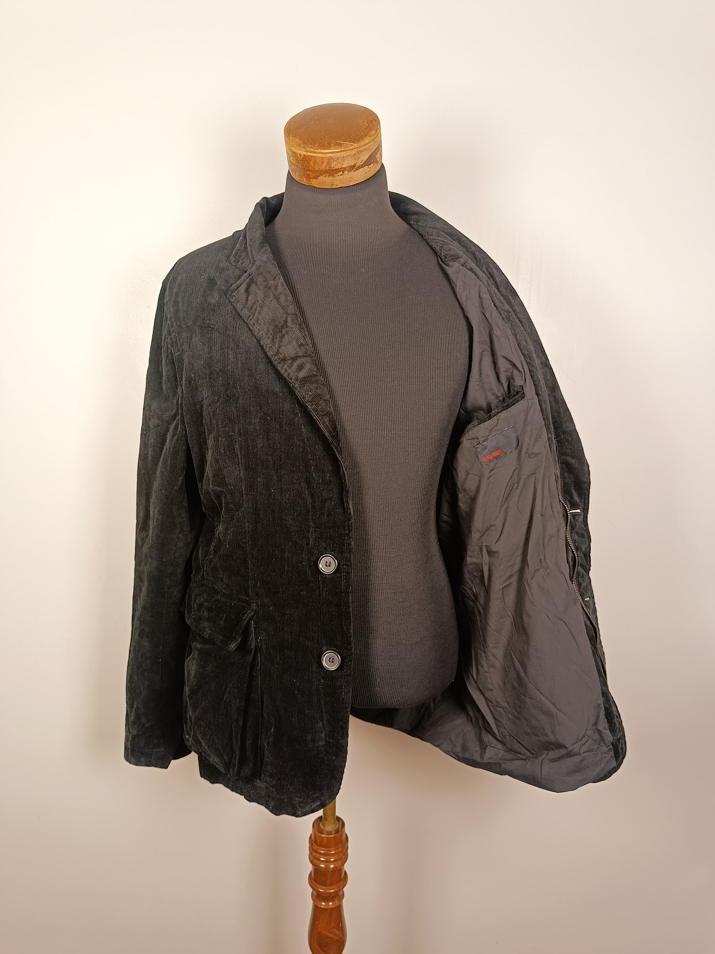 Chaqueta Blazer cotelé hombre ZARA TALLA ML A847 4