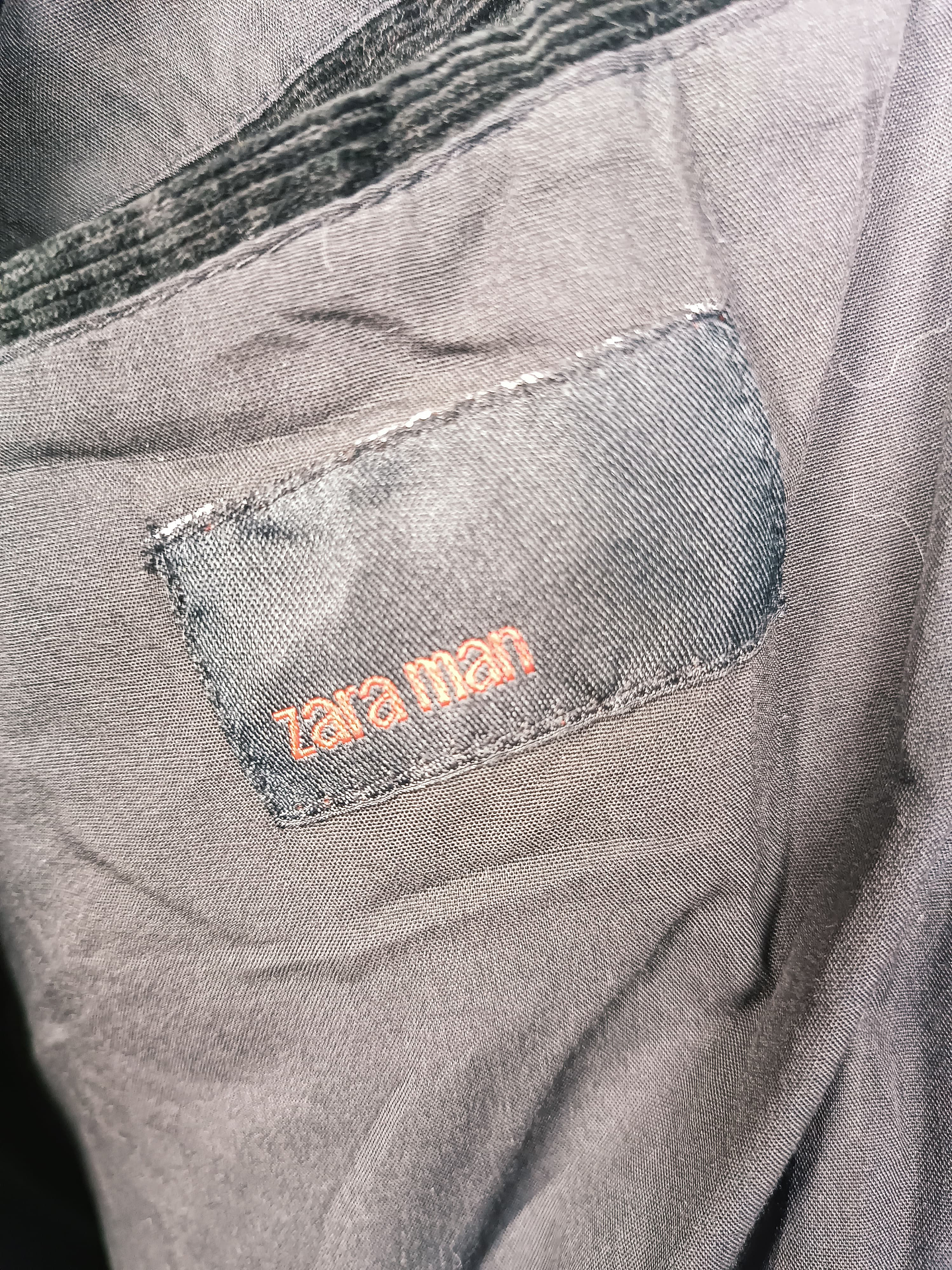 Chaqueta Blazer cotelé hombre ZARA TALLA ML A847 5