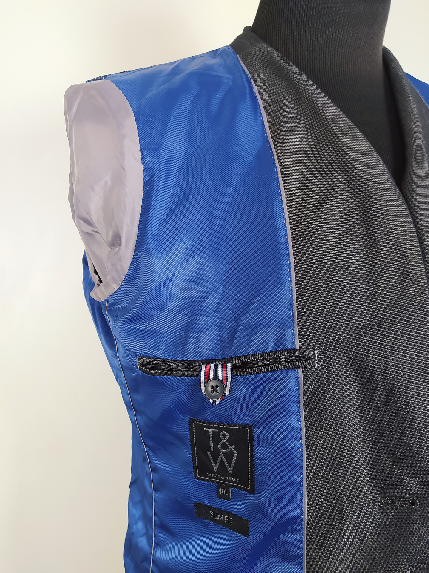 Chaqueta Taylor & Wright Blazer slim fit Talla S  B340 5