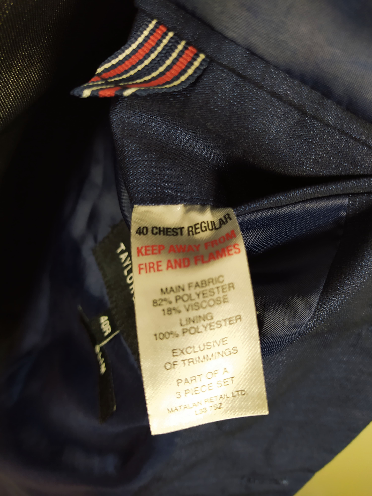 Chaqueta Taylor & Wright Blazer Slim nuevo Talla S. B404 7