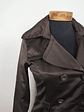 Talla XS Chaqueta cruzado ligera satinada mujer - Miniatura 2