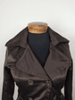 Talla XS Chaqueta cruzado ligera satinada mujer - Miniatura 3