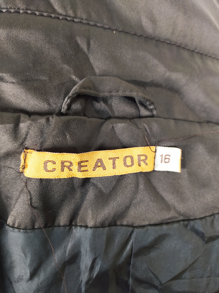 Talla XS Chaqueta cruzado ligera satinada mujer 7