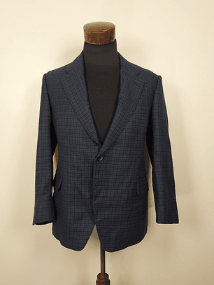 Chaqueta Formal Suit Jacket Blazer Talla M  B424