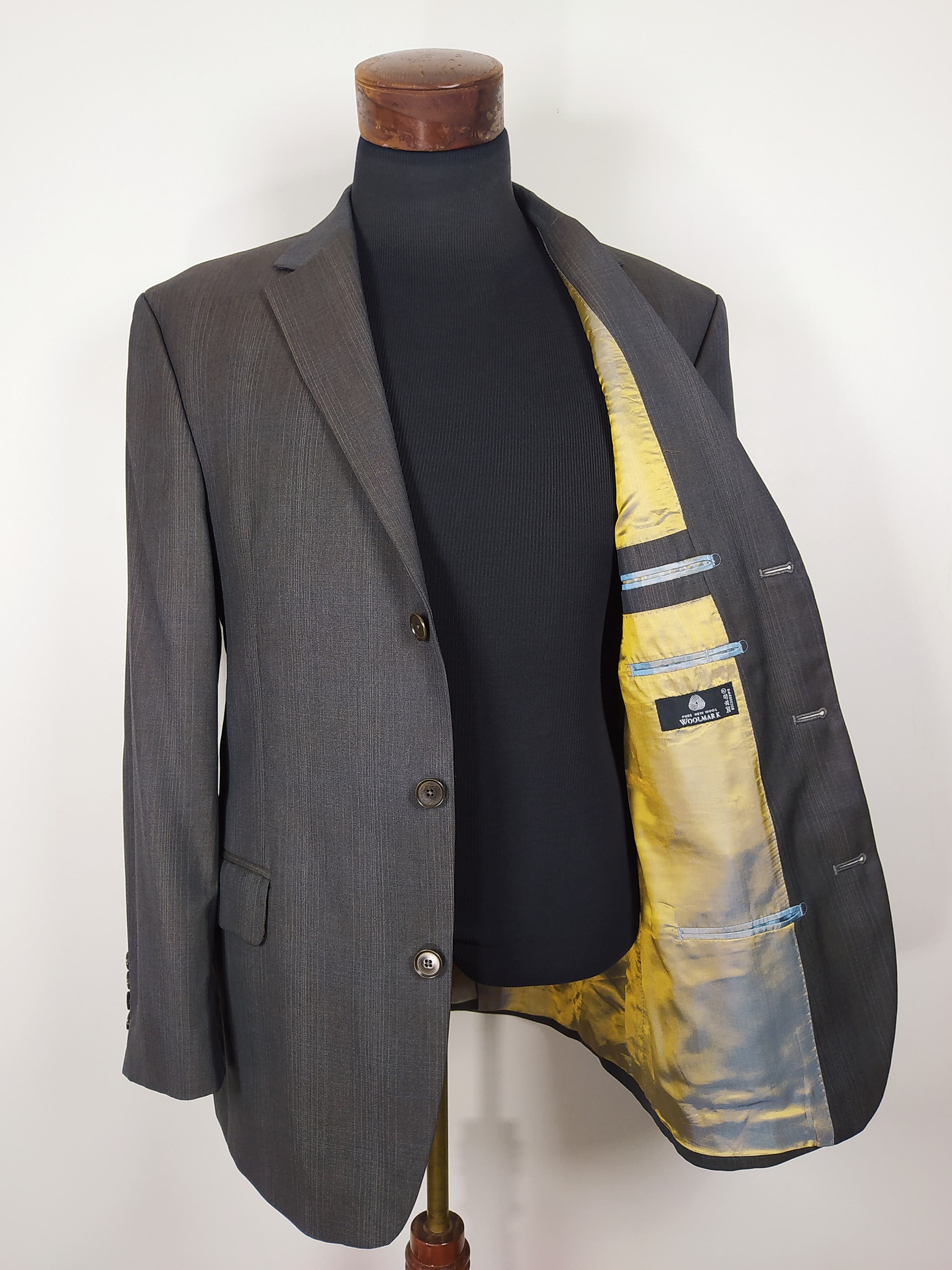 Chaqueta Next vestón pura lana virgen Talla L  1