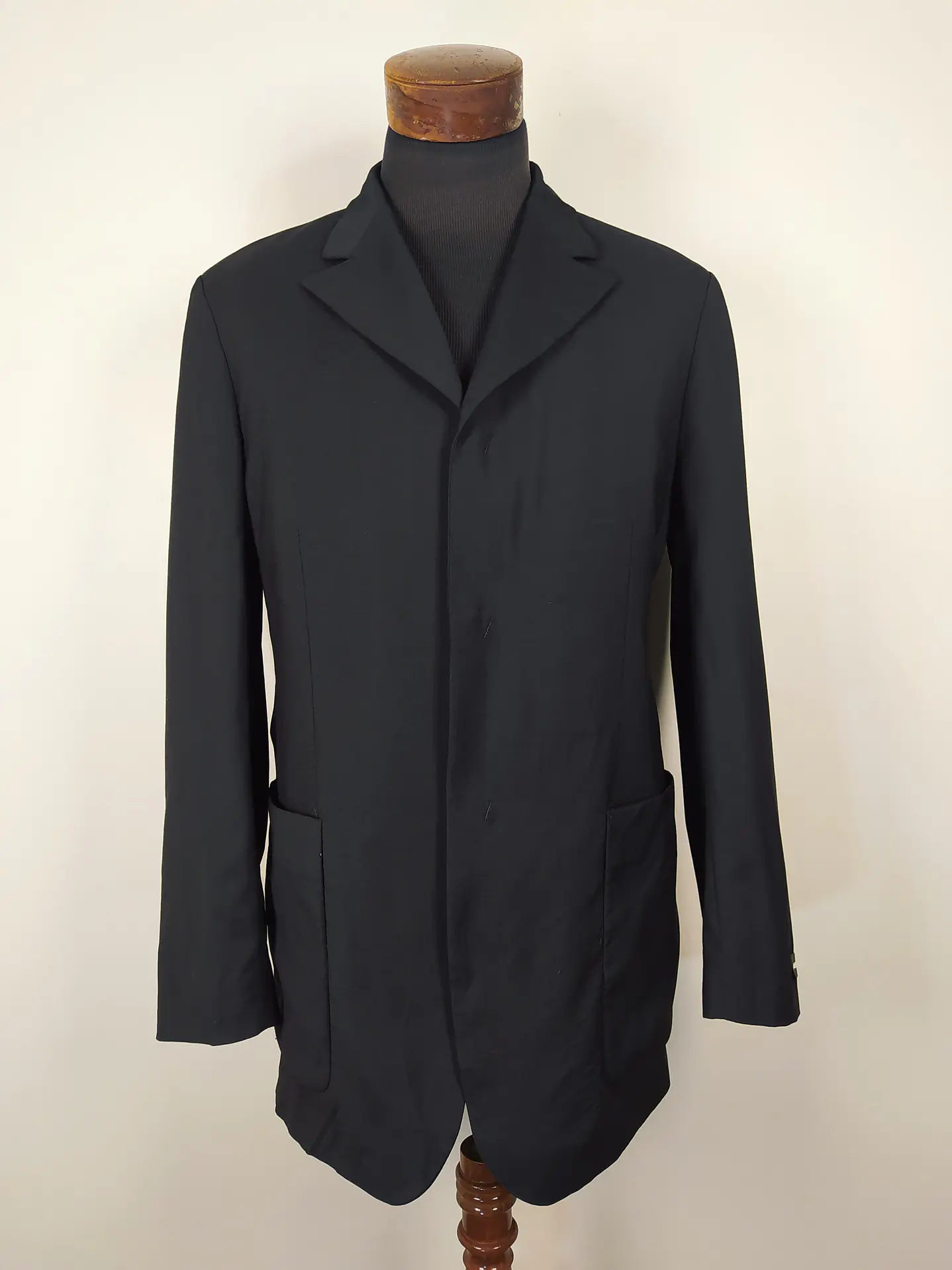Chaqueta Armand Basii Blazer negro pura lana Talla ML B461 2