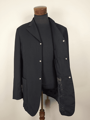 Chaqueta Armand Basii Blazer negro pura lana Talla ML B461