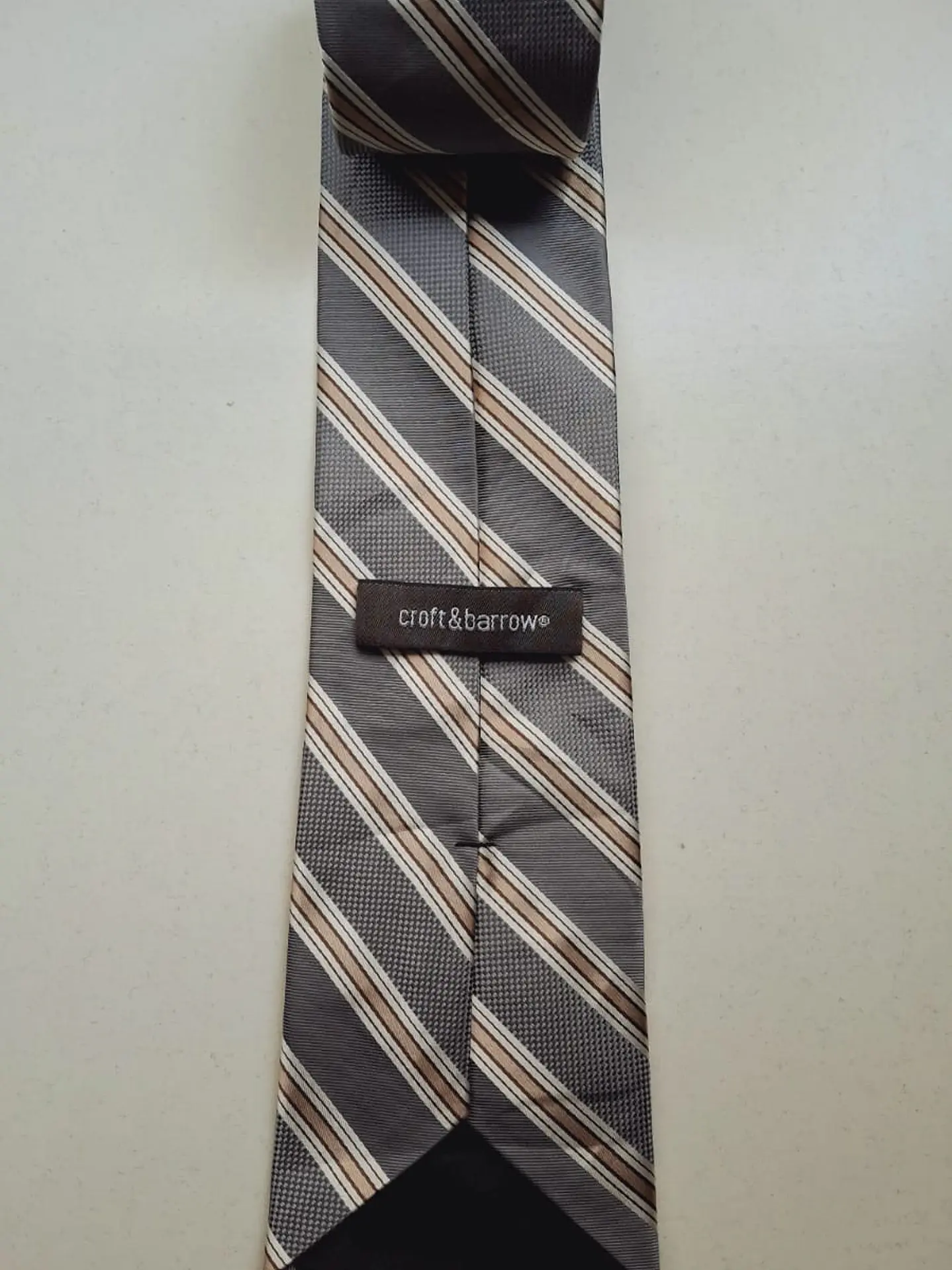Croft & Barrow corbata seda 4