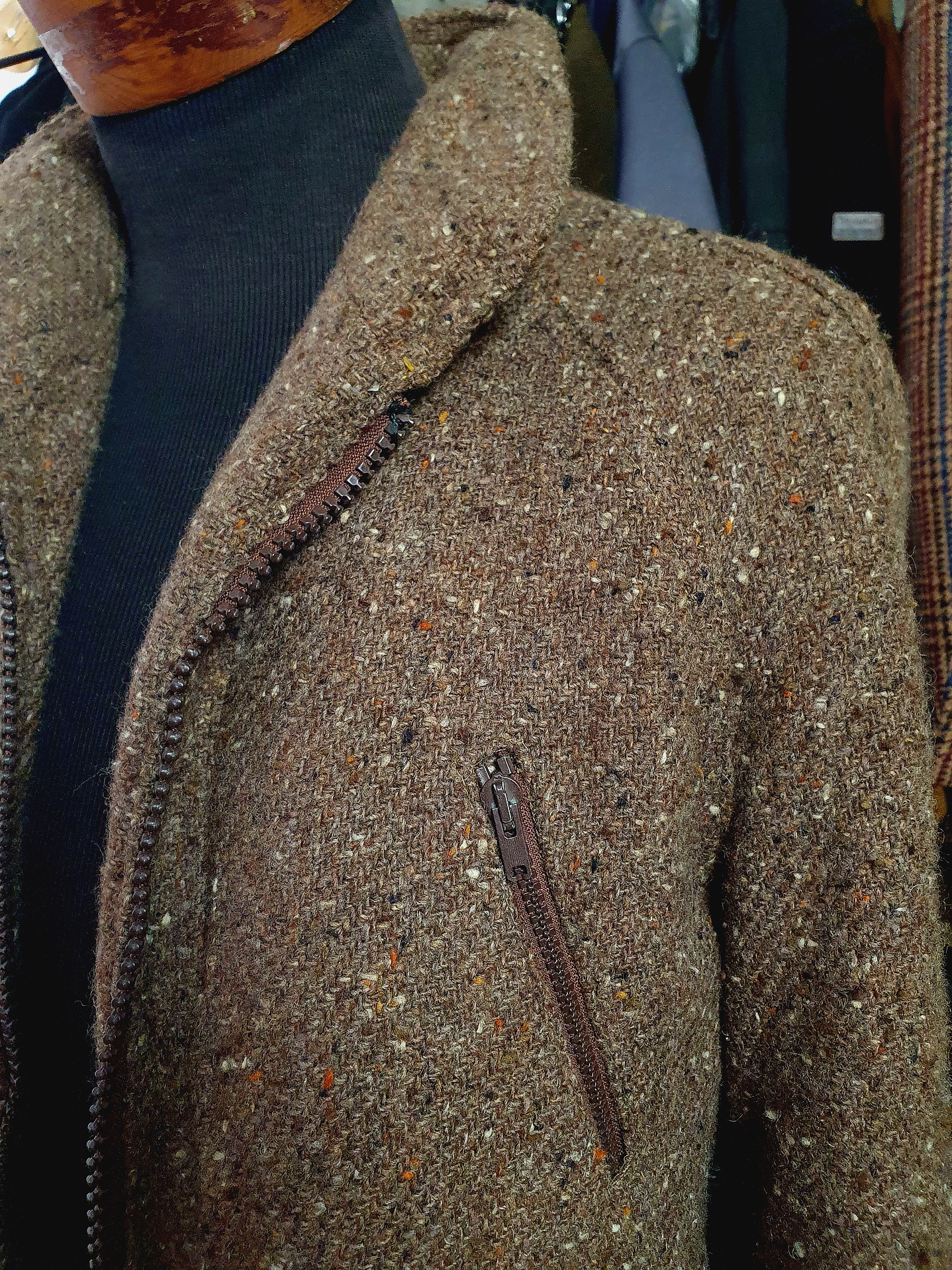 Chaqueta Pura lana virgen vintage Talla M H10 3