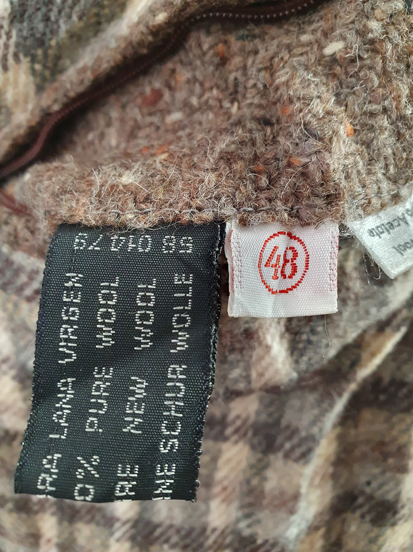 Chaqueta Pura lana virgen vintage Talla M H10 4