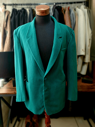 Orix Chaqueta italiana lana paño TALLA 2XL 