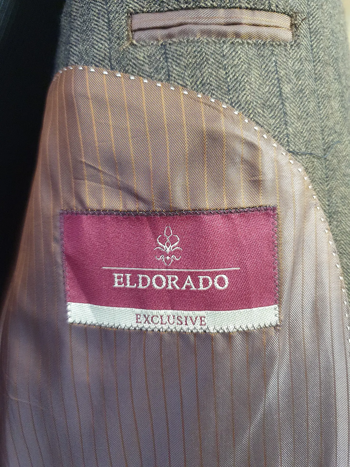 Chaqueta pura lana tweed El Dorado Exclusive TALLA LXL  4