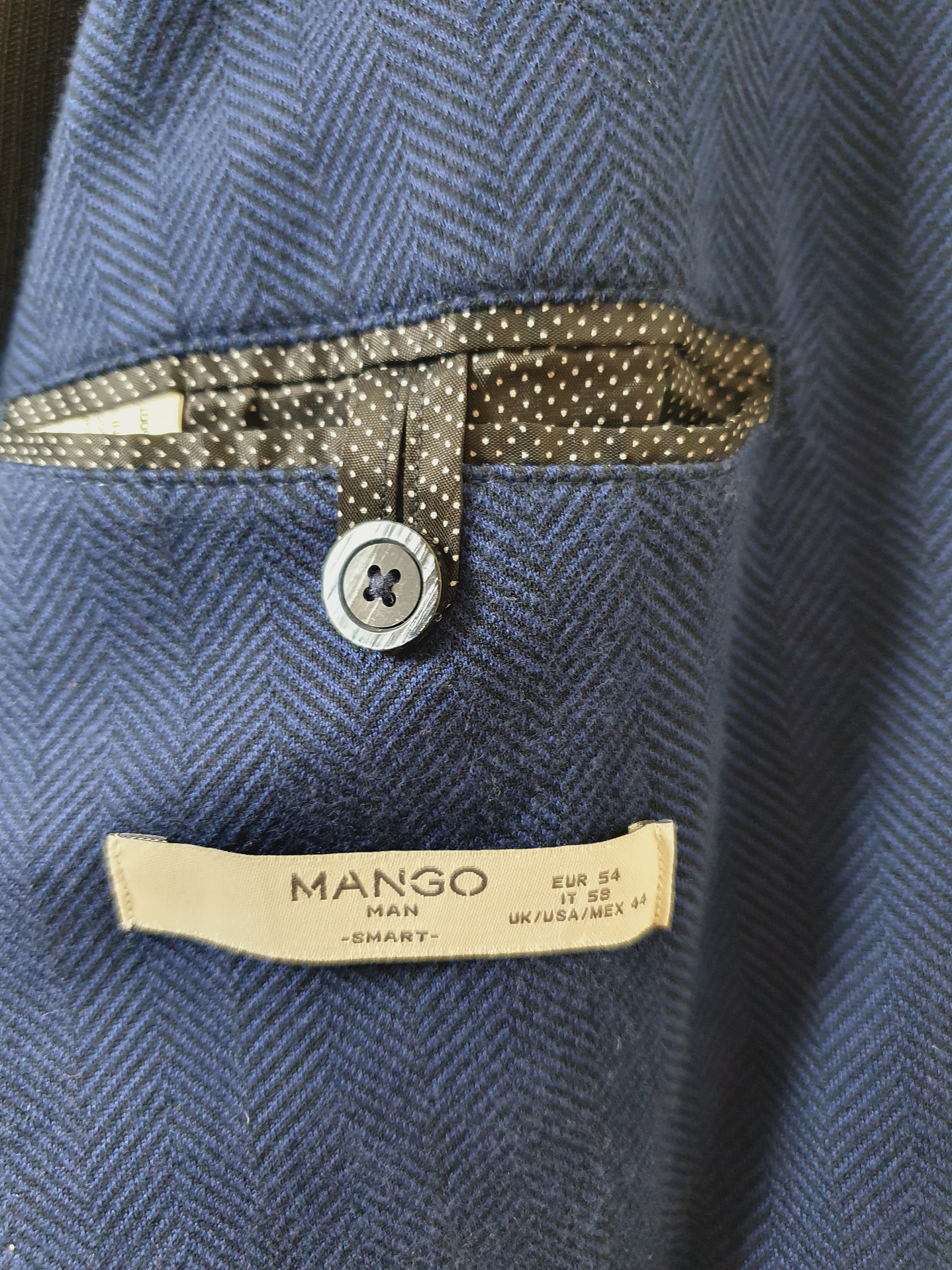 Chaqueta MANGO blazer lana Talla L. B510 3