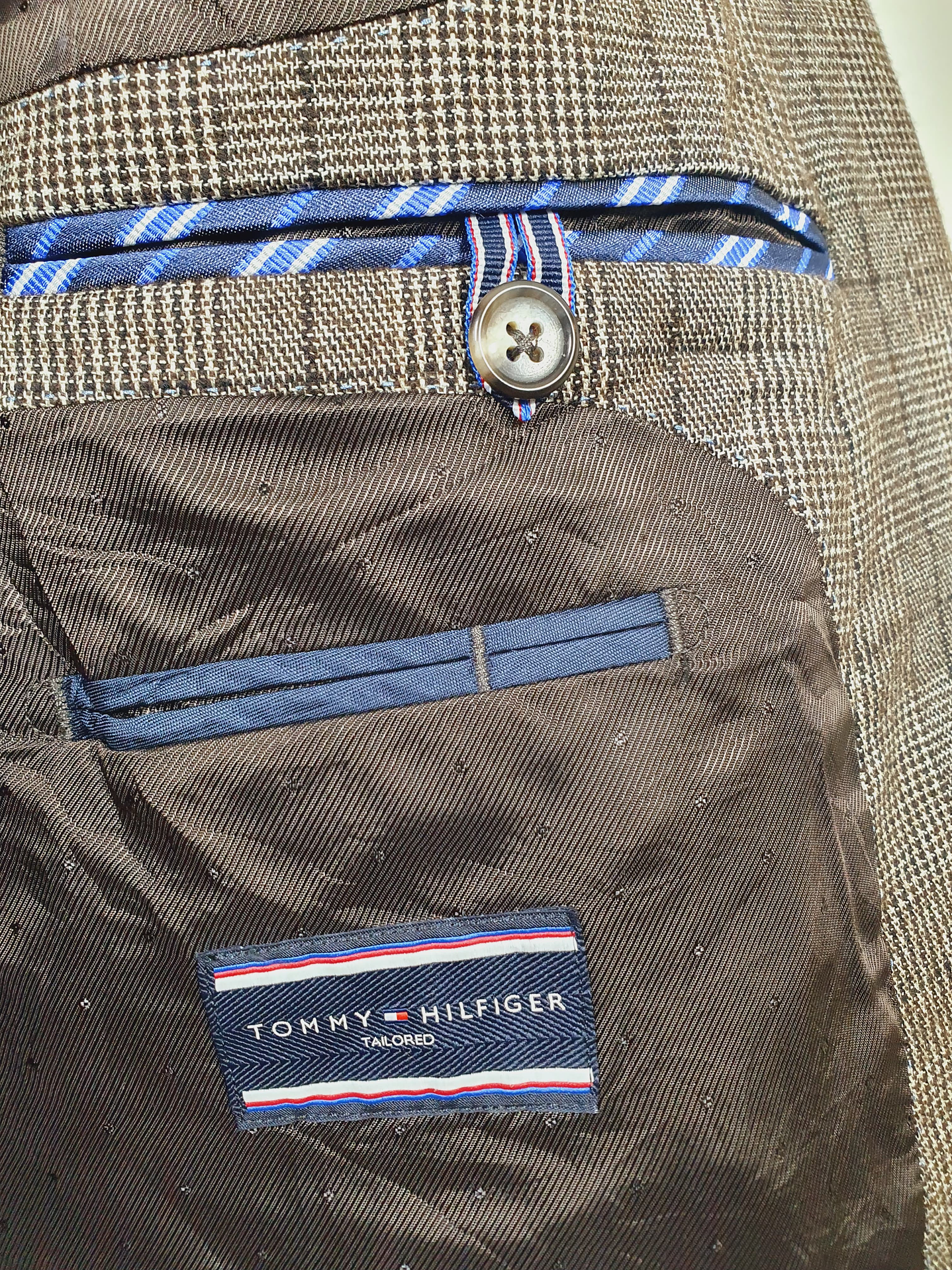 Chaqueta Tommy Hilfiger blazer lana Talla ML. 3