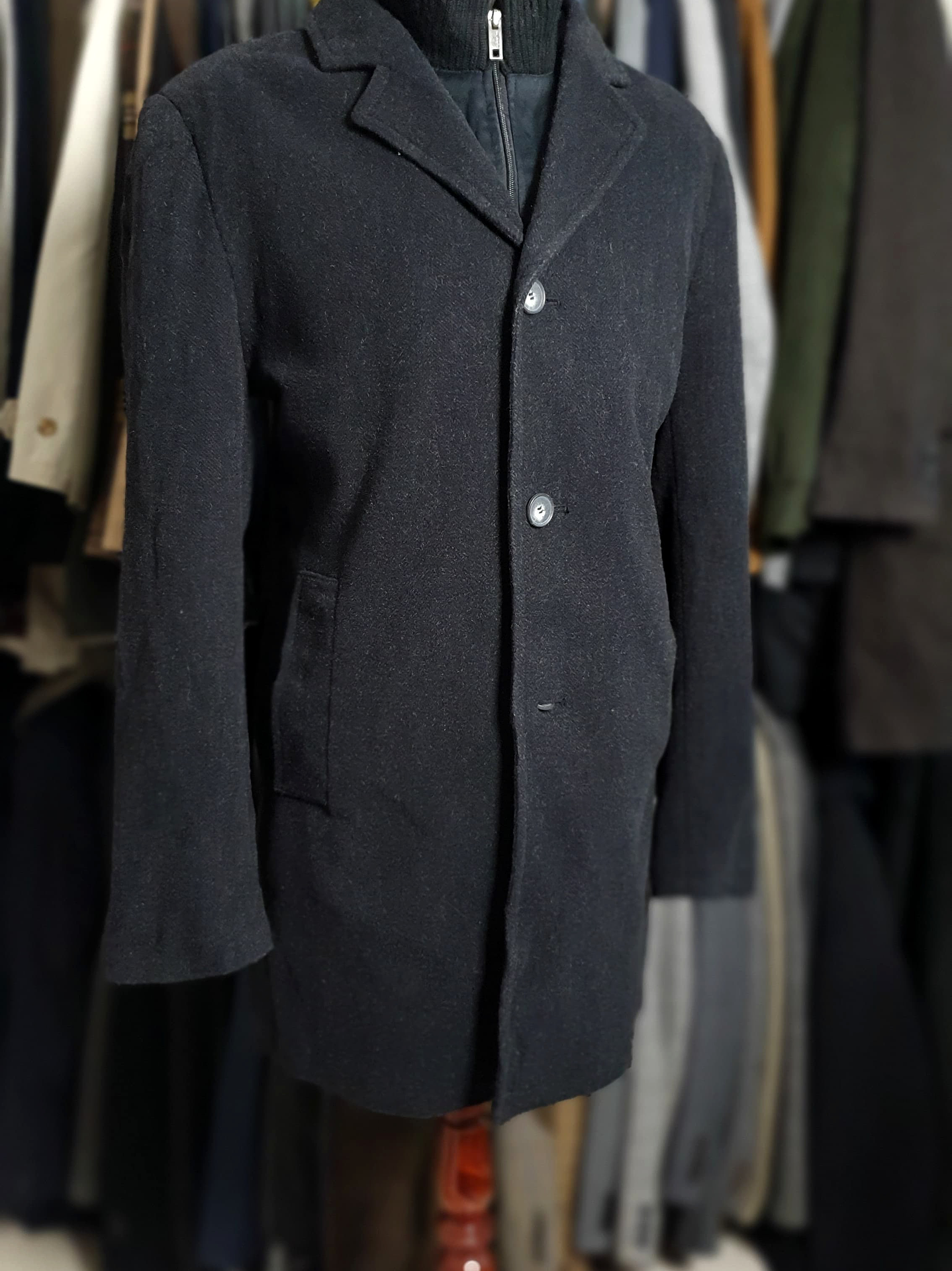 Abrigo lana virgen Angelo Lítrico TALLA LXL H21 1