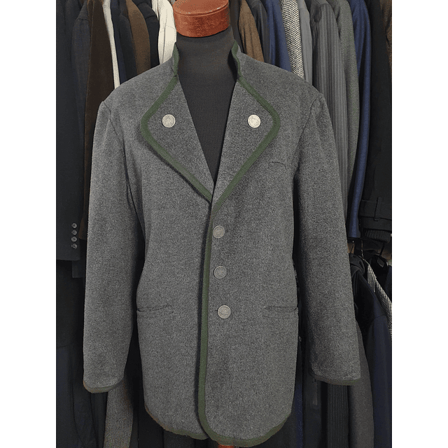 Chaqueta hombre Lana y Alpaca Loden TALLA LXL Moessmer