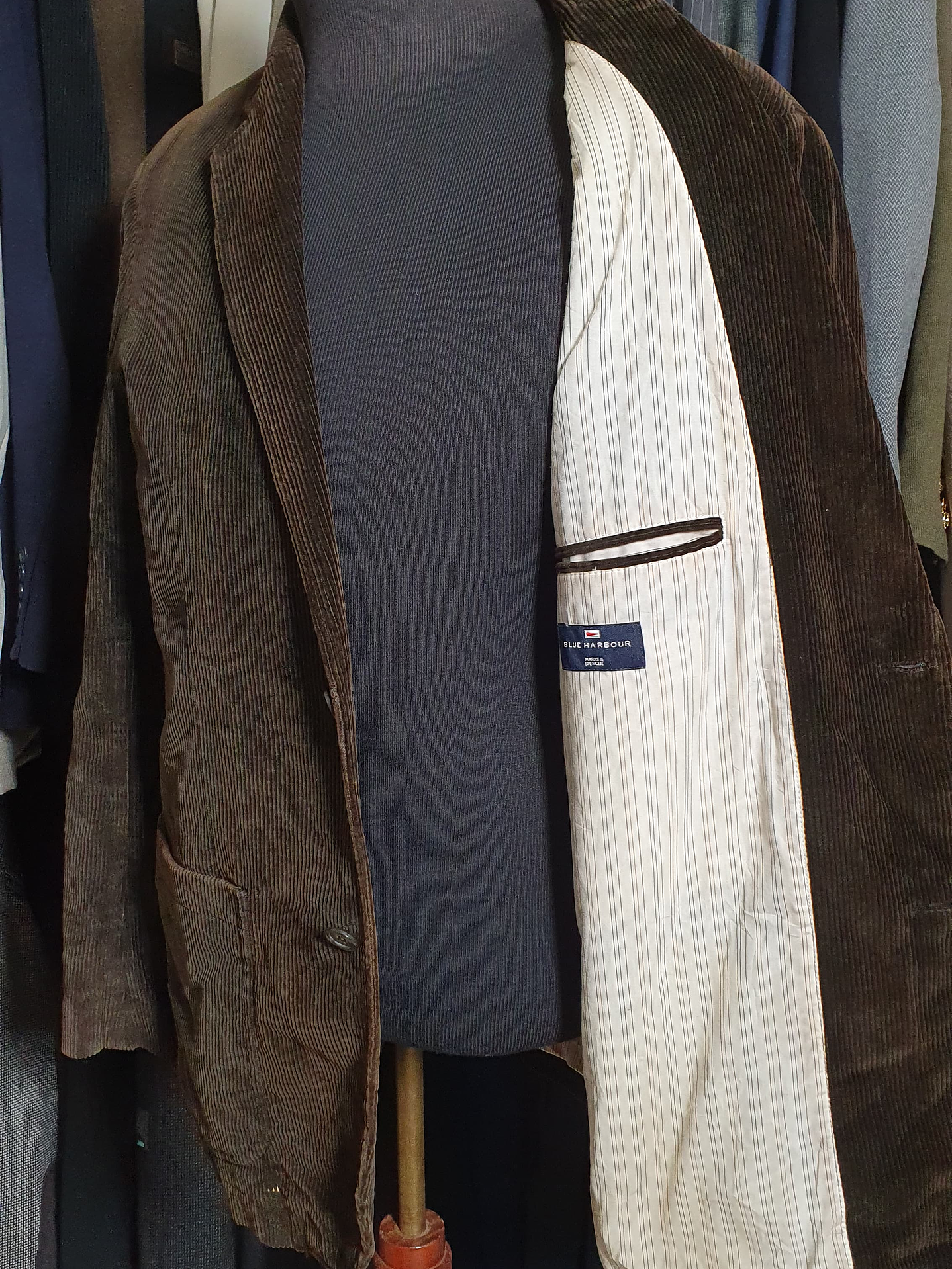 Chaqueta blazer cotelé Blue harbour TALLA ML 3