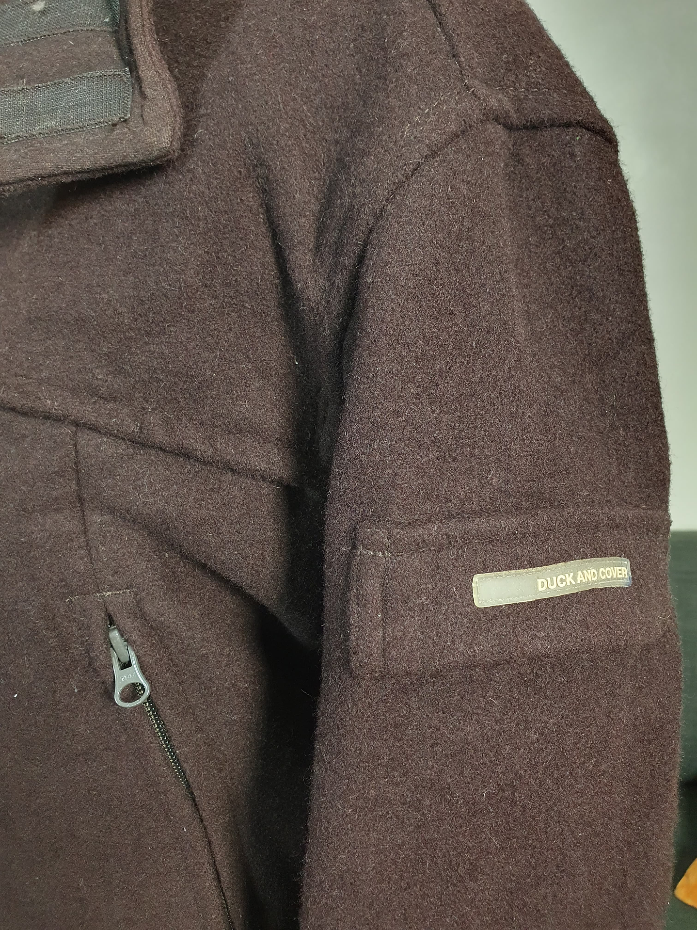 Chaqueton lana gruesa Duck and Cover TALLA XL H19 4