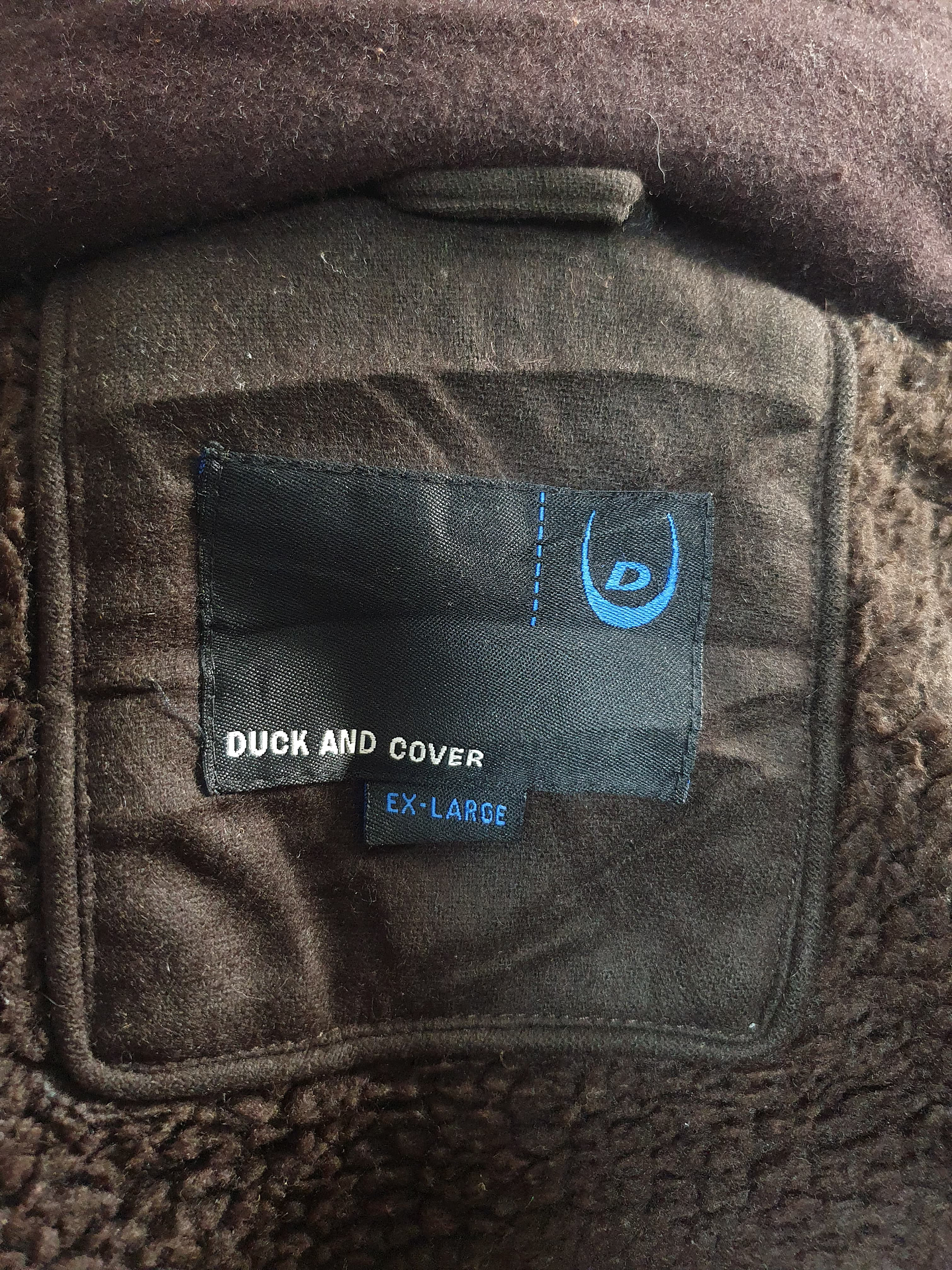 Chaqueton lana gruesa Duck and Cover TALLA XL H19 2