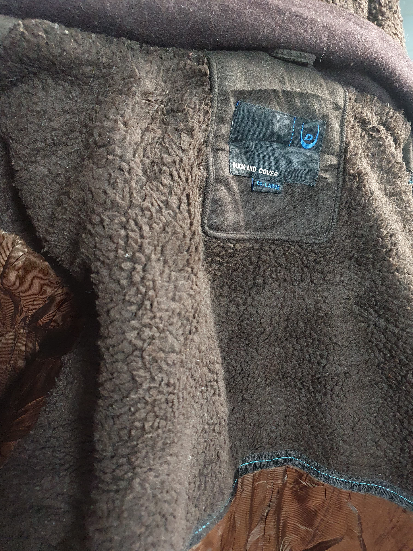 Chaqueton lana gruesa Duck and Cover TALLA XL H19 5