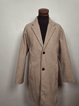 Abrigo Pull and Bear Beige TALLA L  H24