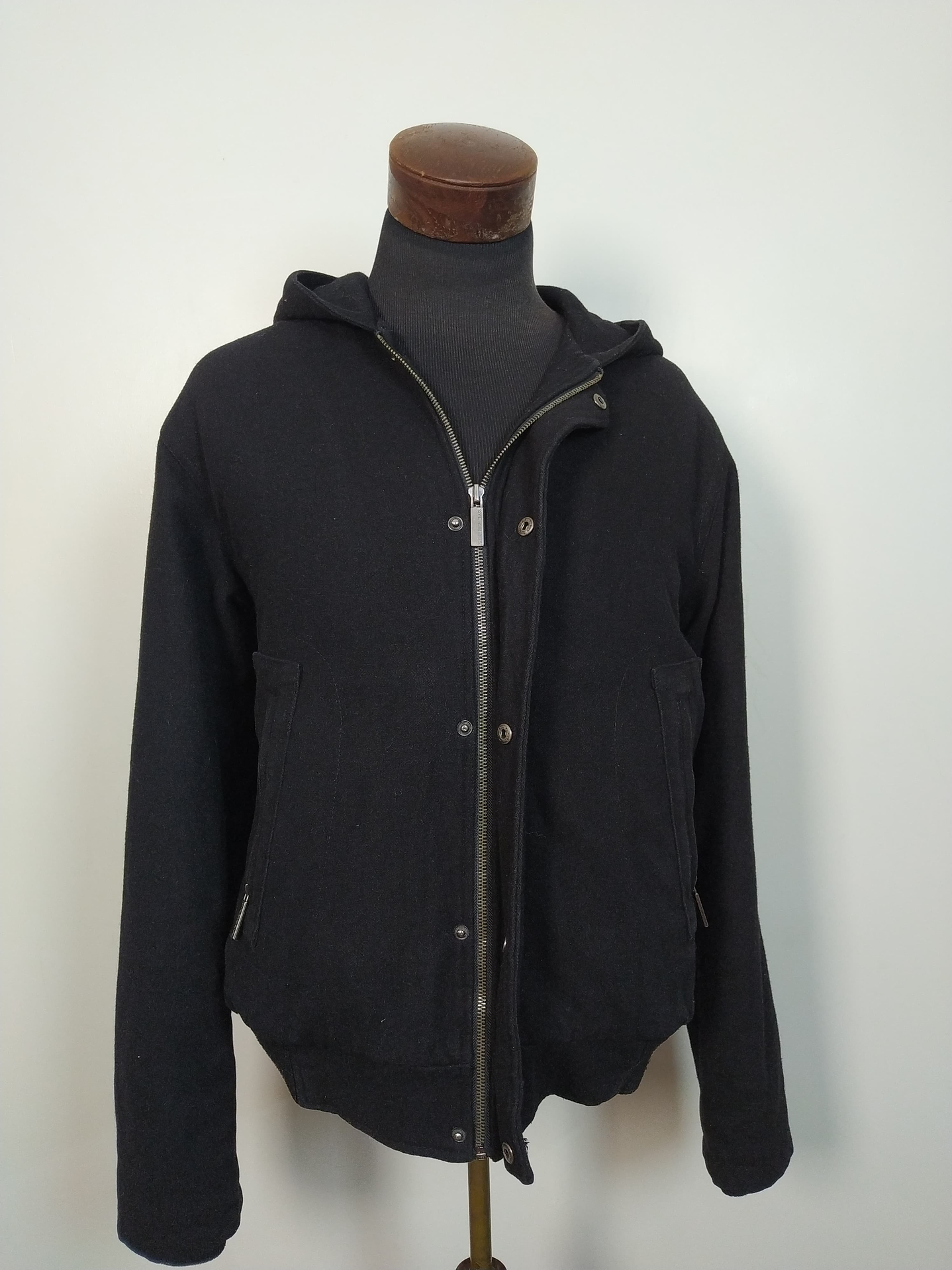 Chaqueta lana negra TALLA M - H11 2