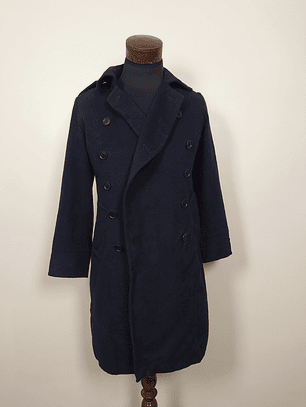 Abrigo largo lana premium TALLA M slim fit