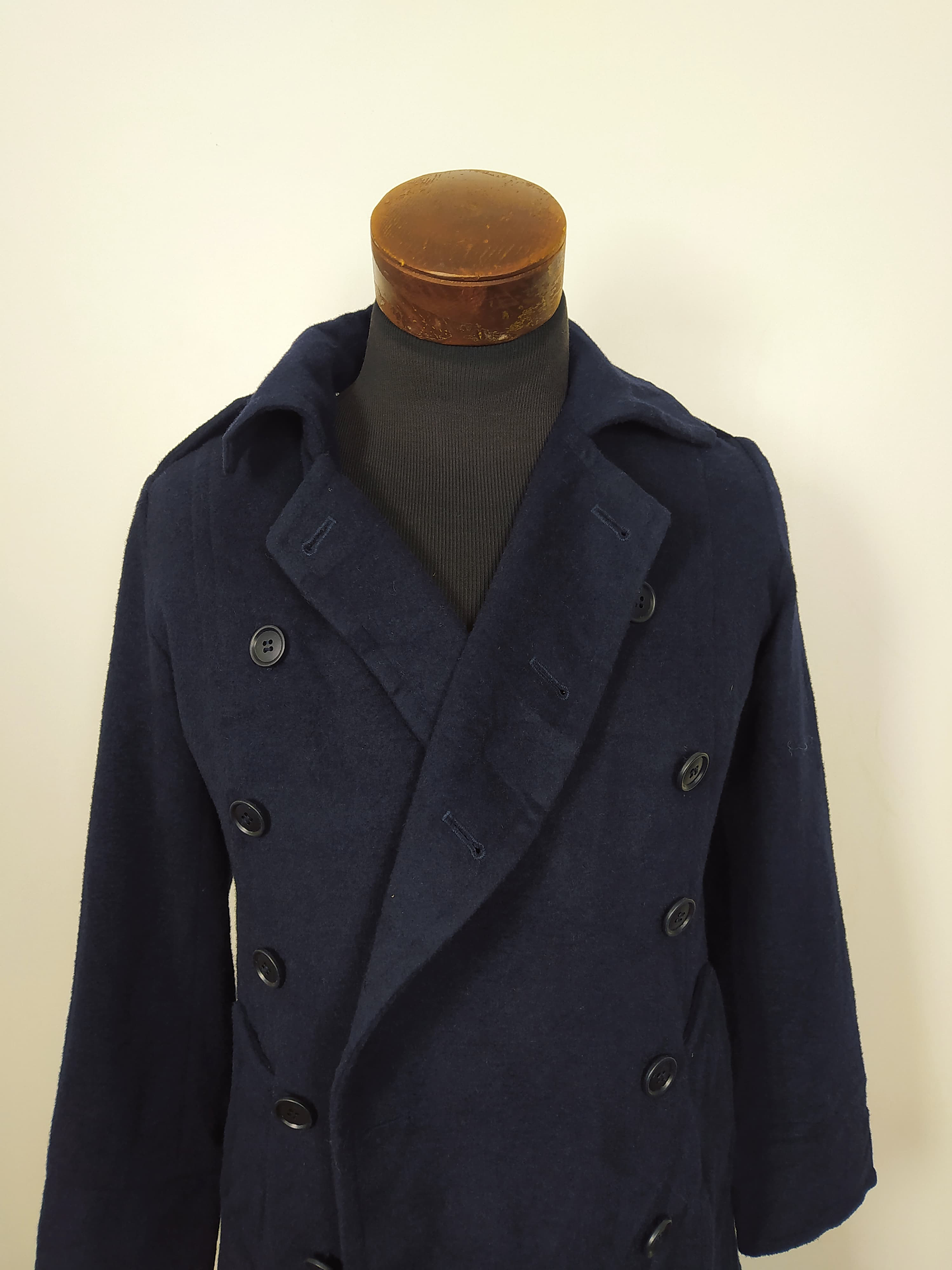 Abrigo largo lana premium TALLA M slim fit 2