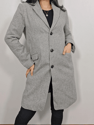 Abrigo mujer Simplicite gris TALLA SM nuevo - MM28B