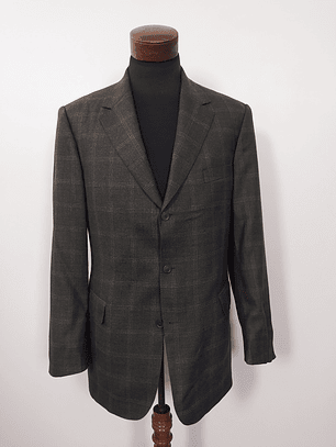 Blazer Ansons 100% lana virgen Super 100’s – Verde oliva · Talla L 