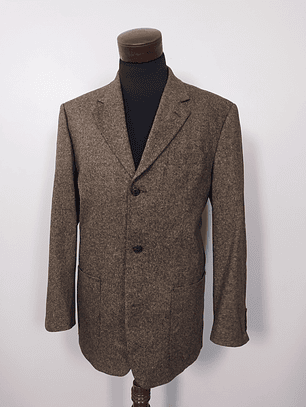 Chaqueta lana tweed & seda blazer Café Biaggini TALLA L