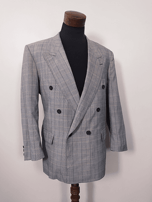 Chaqueta cruzada vestón TALLA L BH34