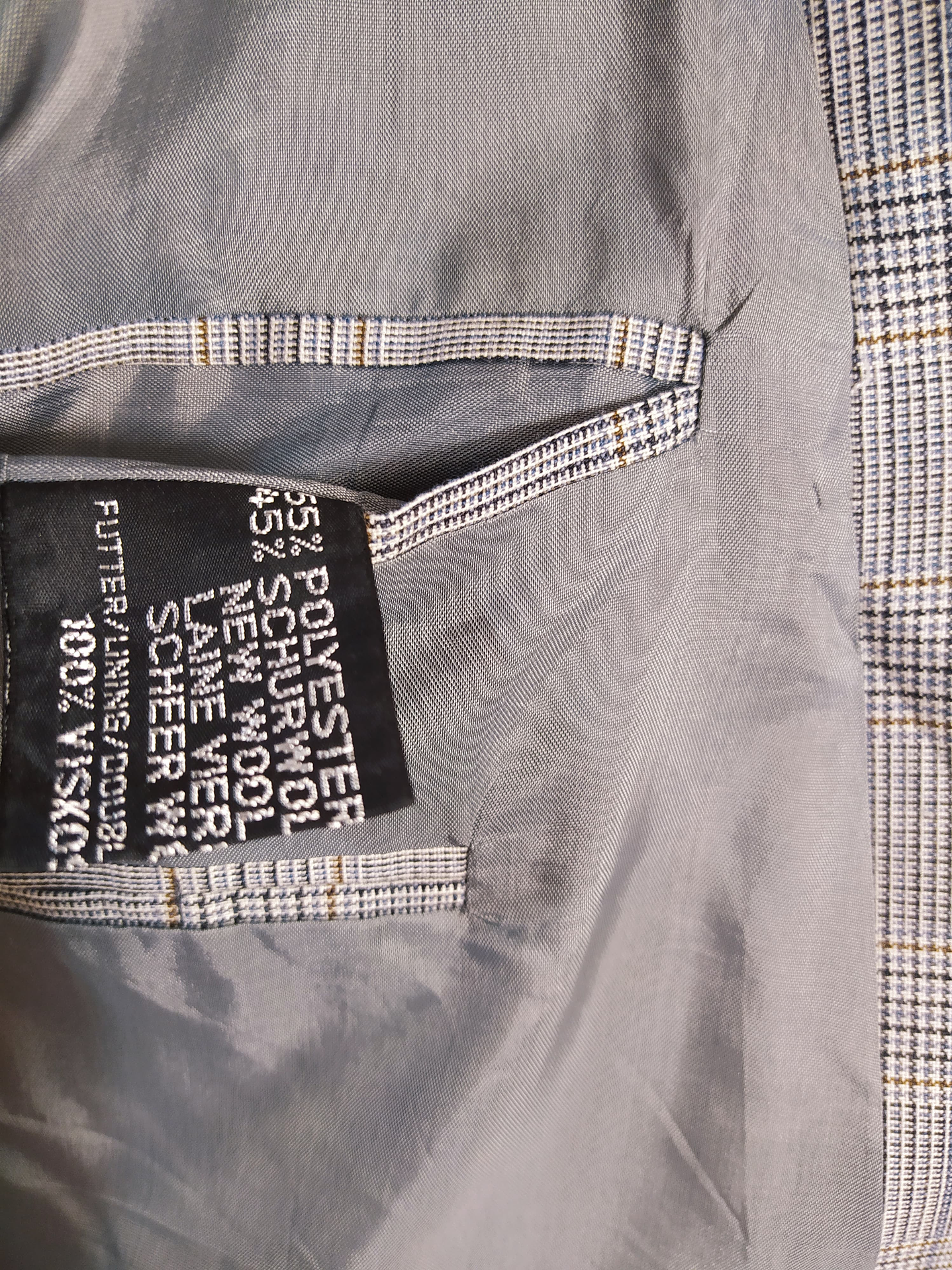 Chaqueta cruzada vestón TALLA L BH34 4