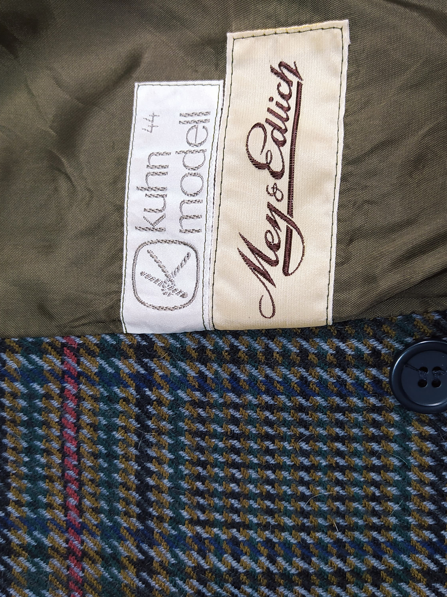 Chaqueta Lana tweed Kuhn Modell TALLA ML BH35 4