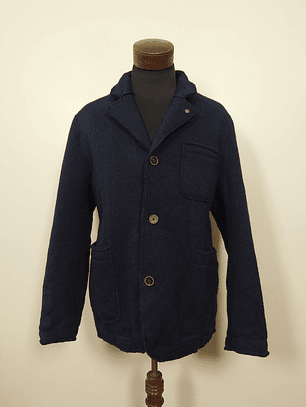 Abrigo lana hombre Azul Engbers premium TALLA LXL C48 