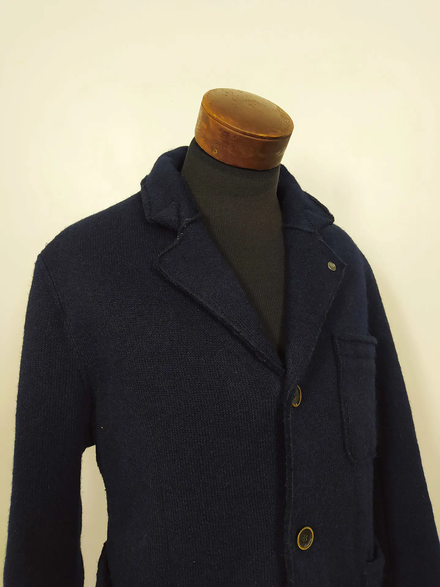 Abrigo lana hombre Azul Engbers premium TALLA LXL C48  4