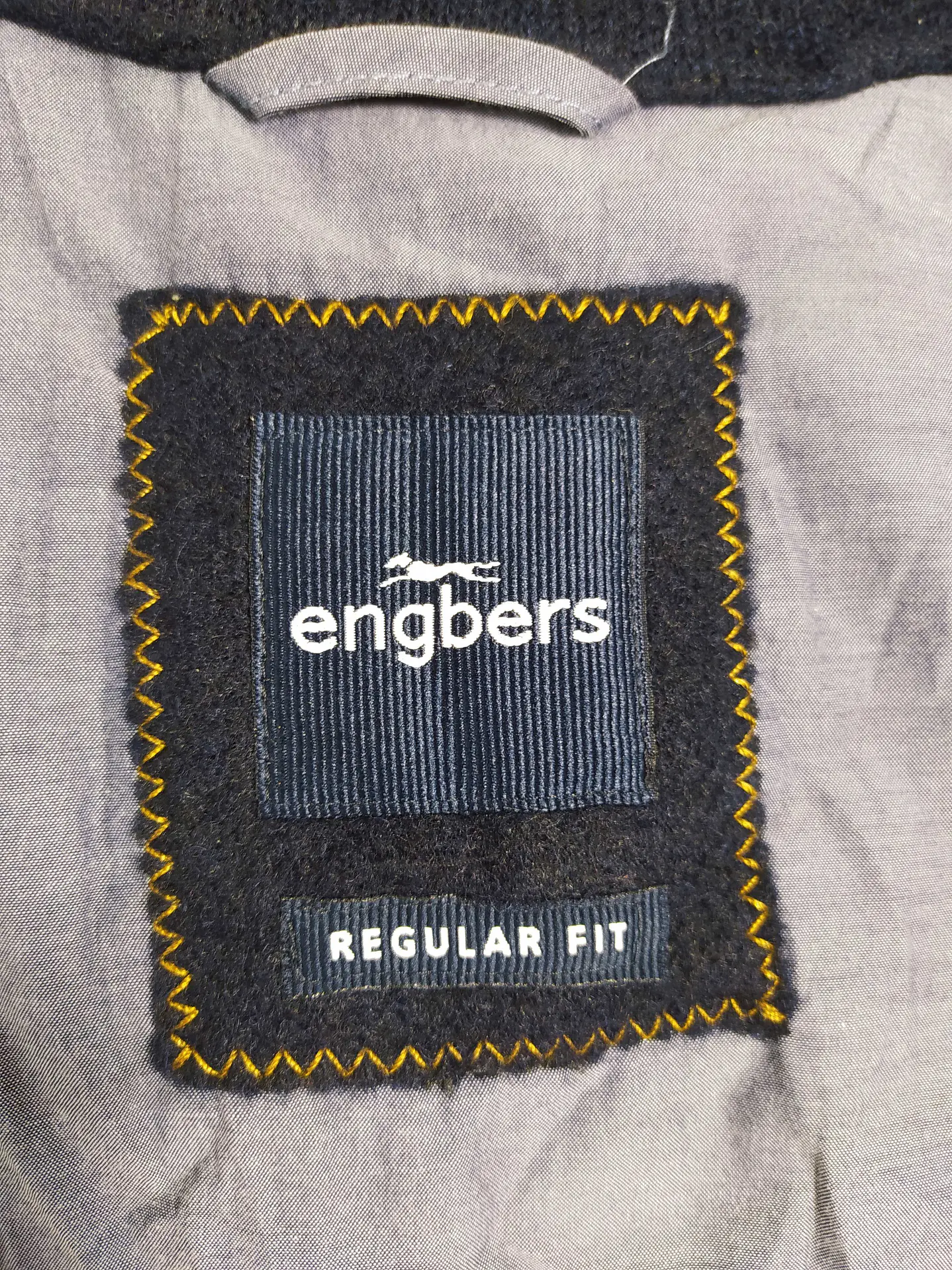 Abrigo lana hombre Azul Engbers premium TALLA LXL C48  7