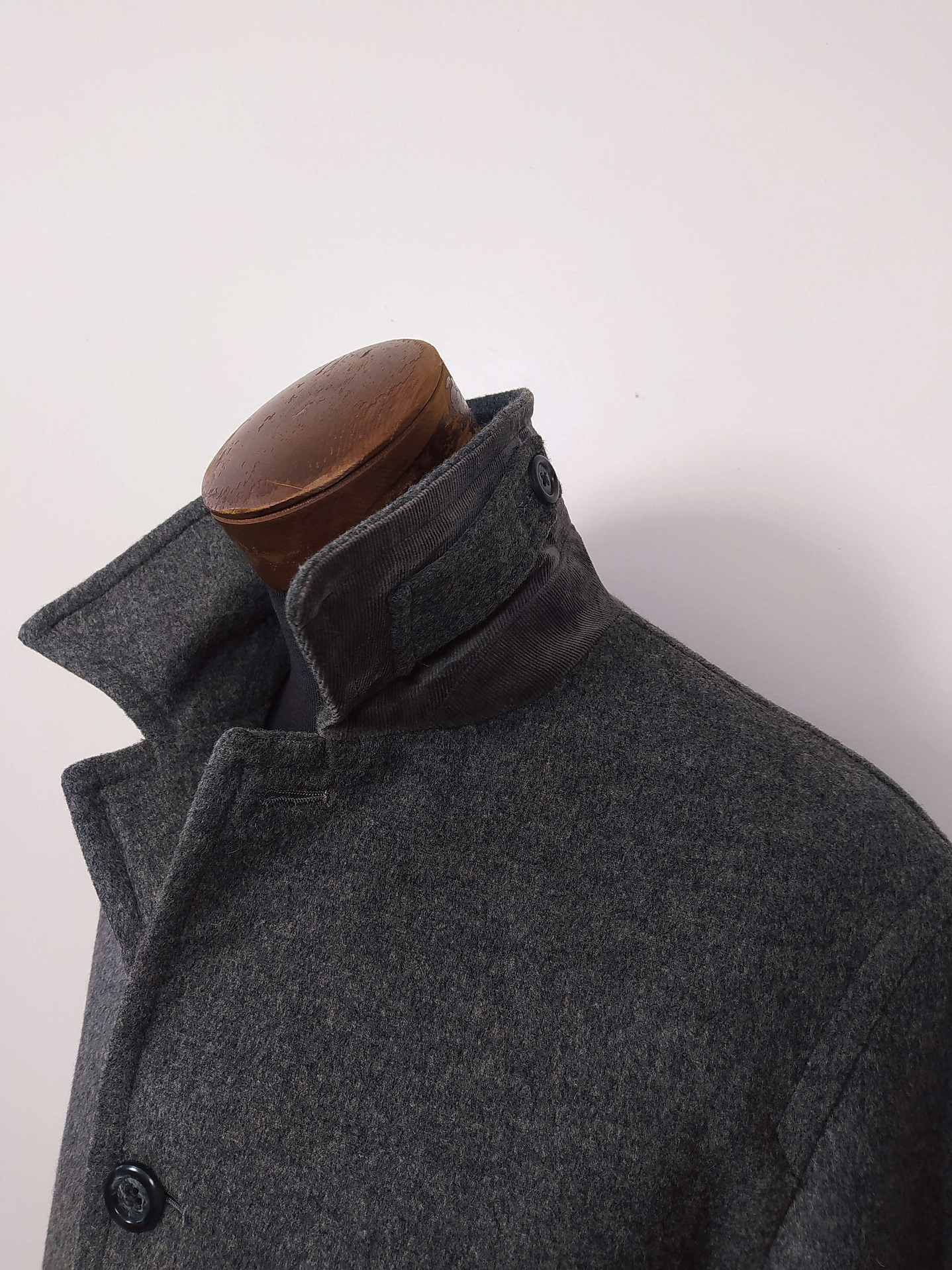 Abrigo Uniqlo 100% Lana Talla M 5