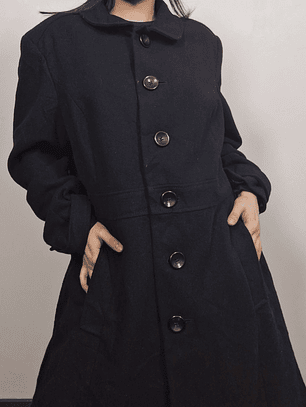 Abrigo mujer lana Old Navy negro Talla XL - MM39