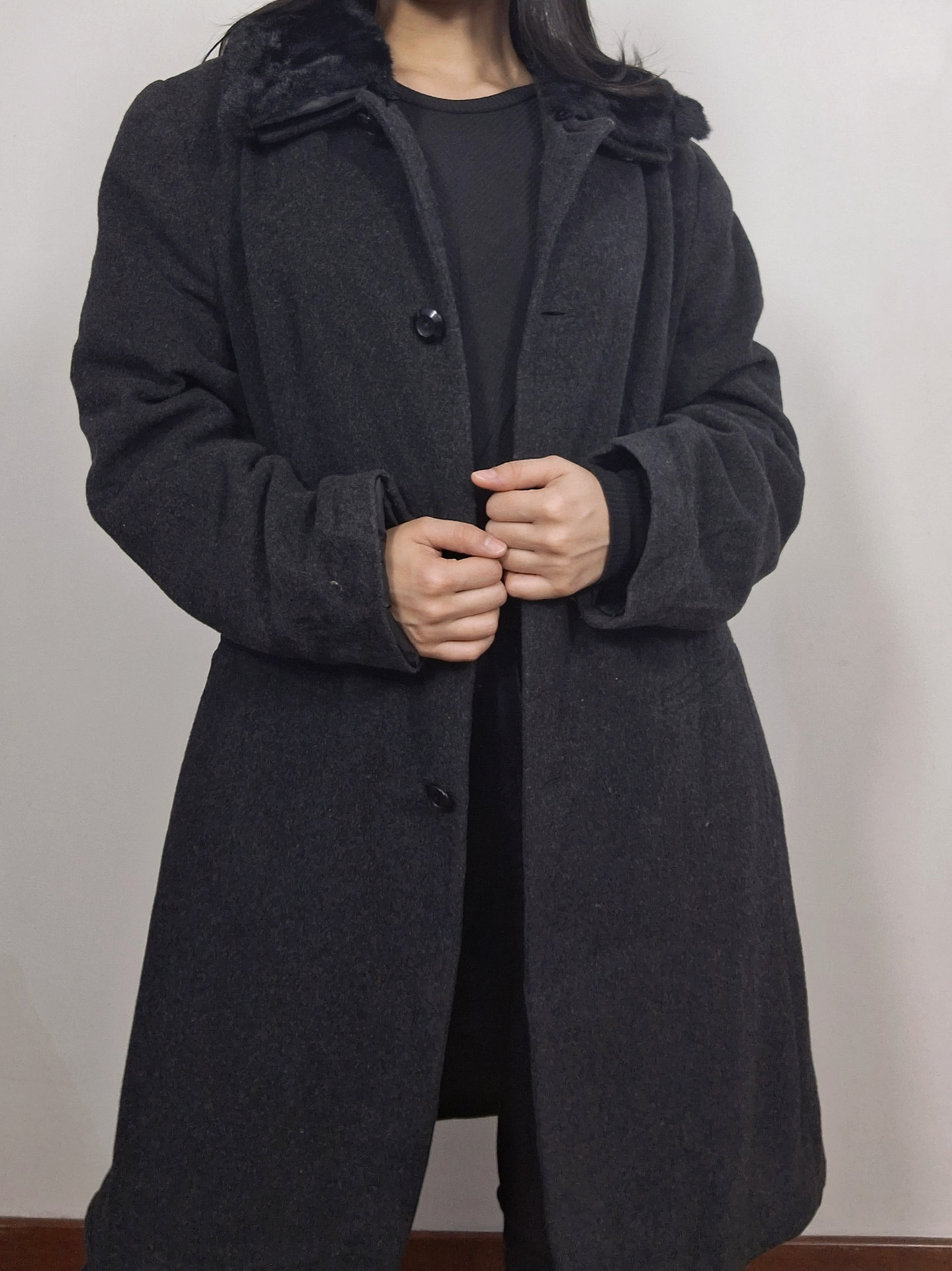 Abrigo mujer lana nuevo TALLA M. MM54 1