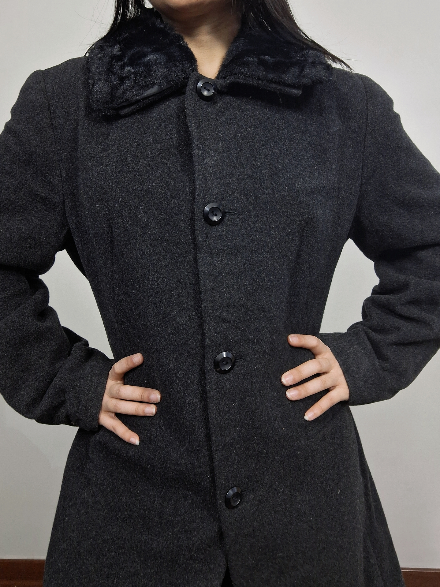 Abrigo mujer lana nuevo TALLA M. MM54 3